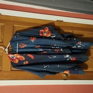 Floral shrug